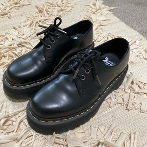 1461 Smooth Leather Platform Shoes Dr. Martins